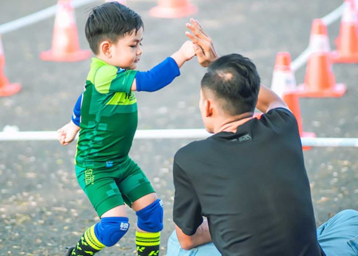 Ayah adalah support system pushbike